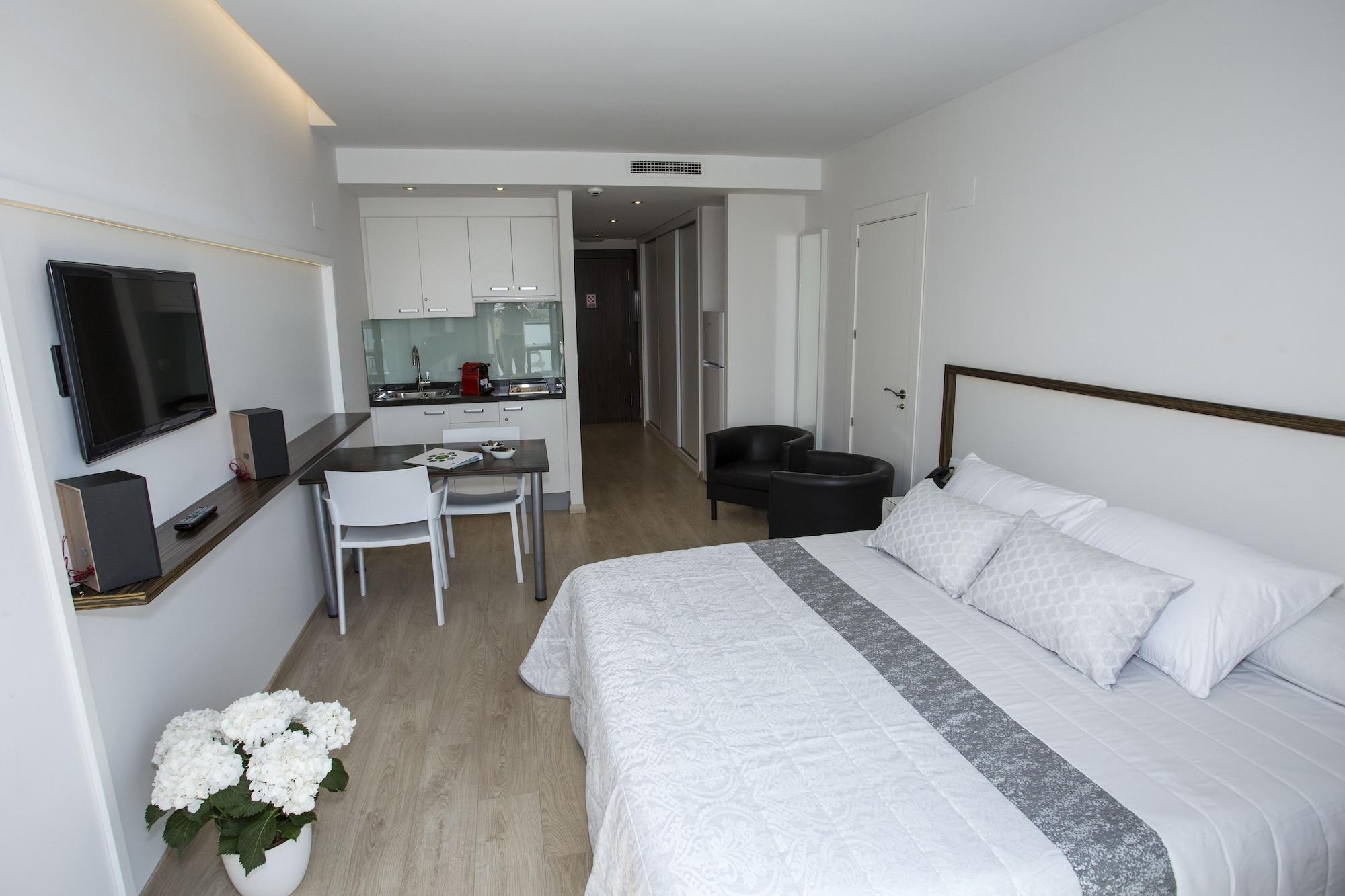 Aparthotel Playa Oliva Buitenkant foto