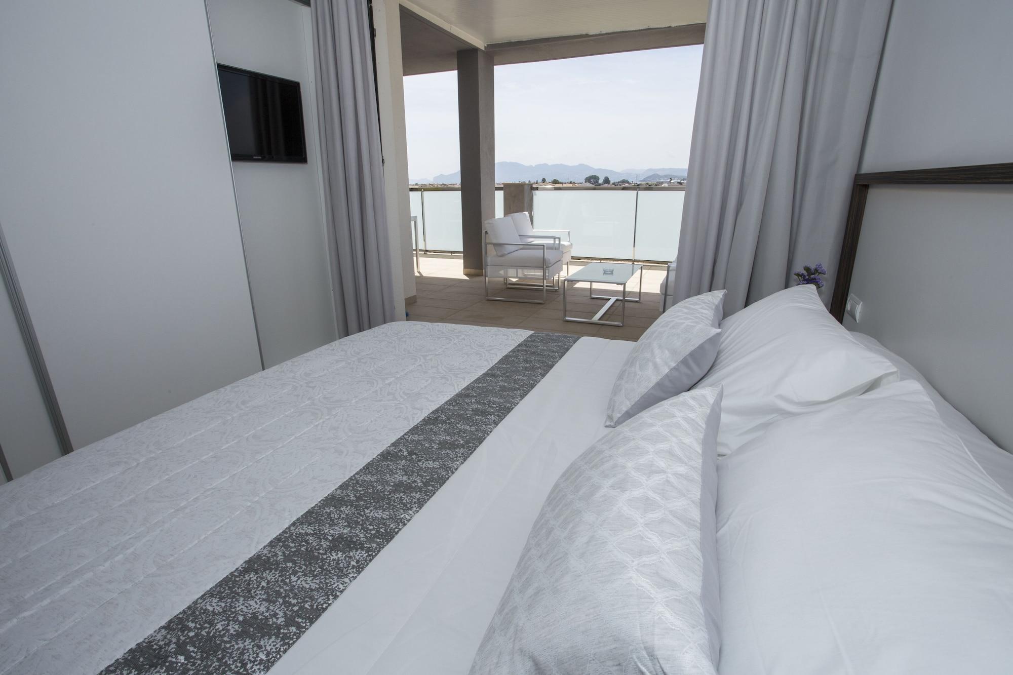 Aparthotel Playa Oliva Buitenkant foto