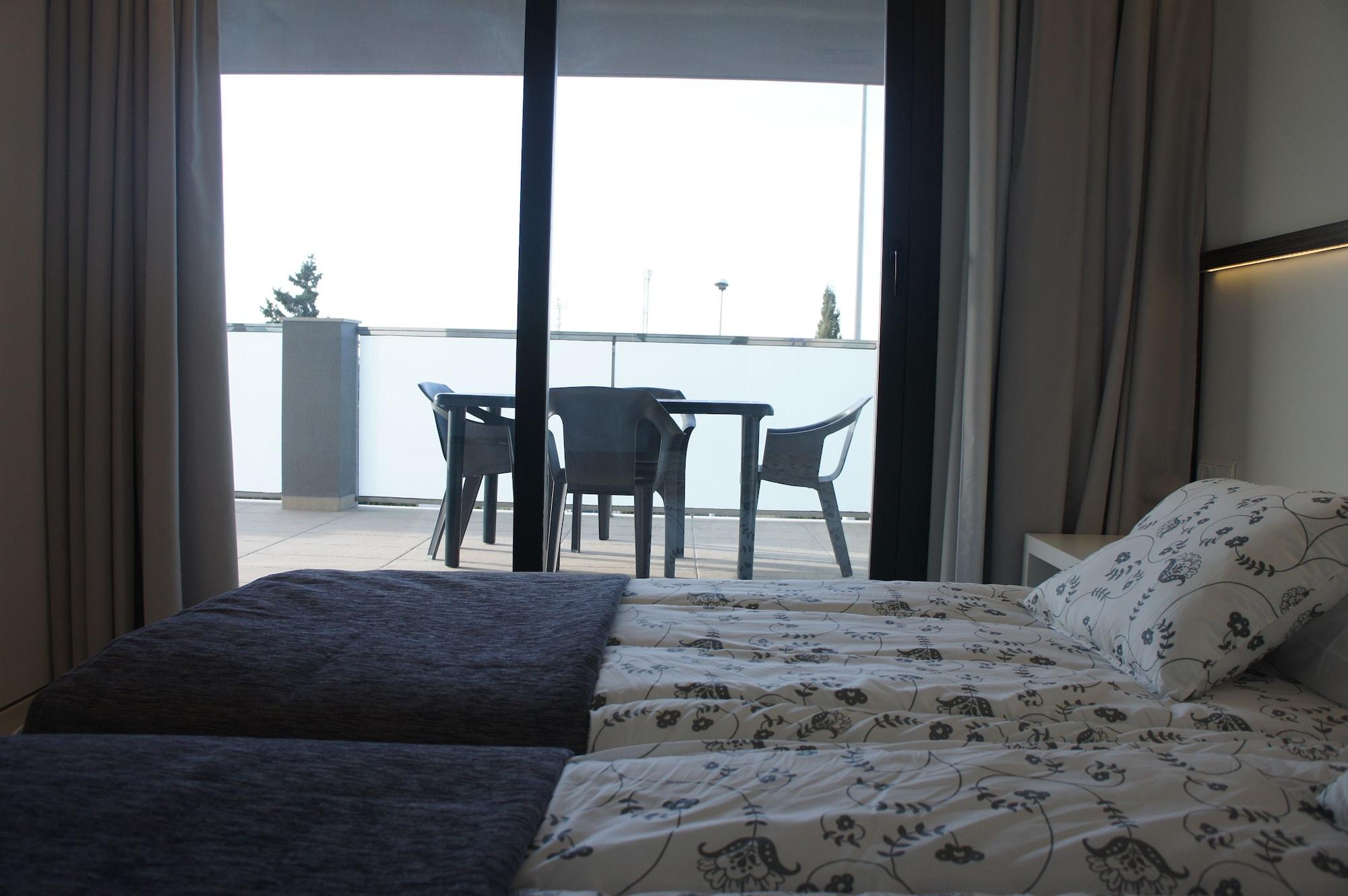 Aparthotel Playa Oliva Buitenkant foto