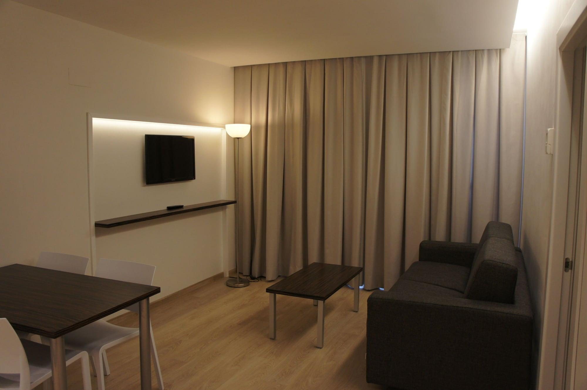 Aparthotel Playa Oliva Buitenkant foto