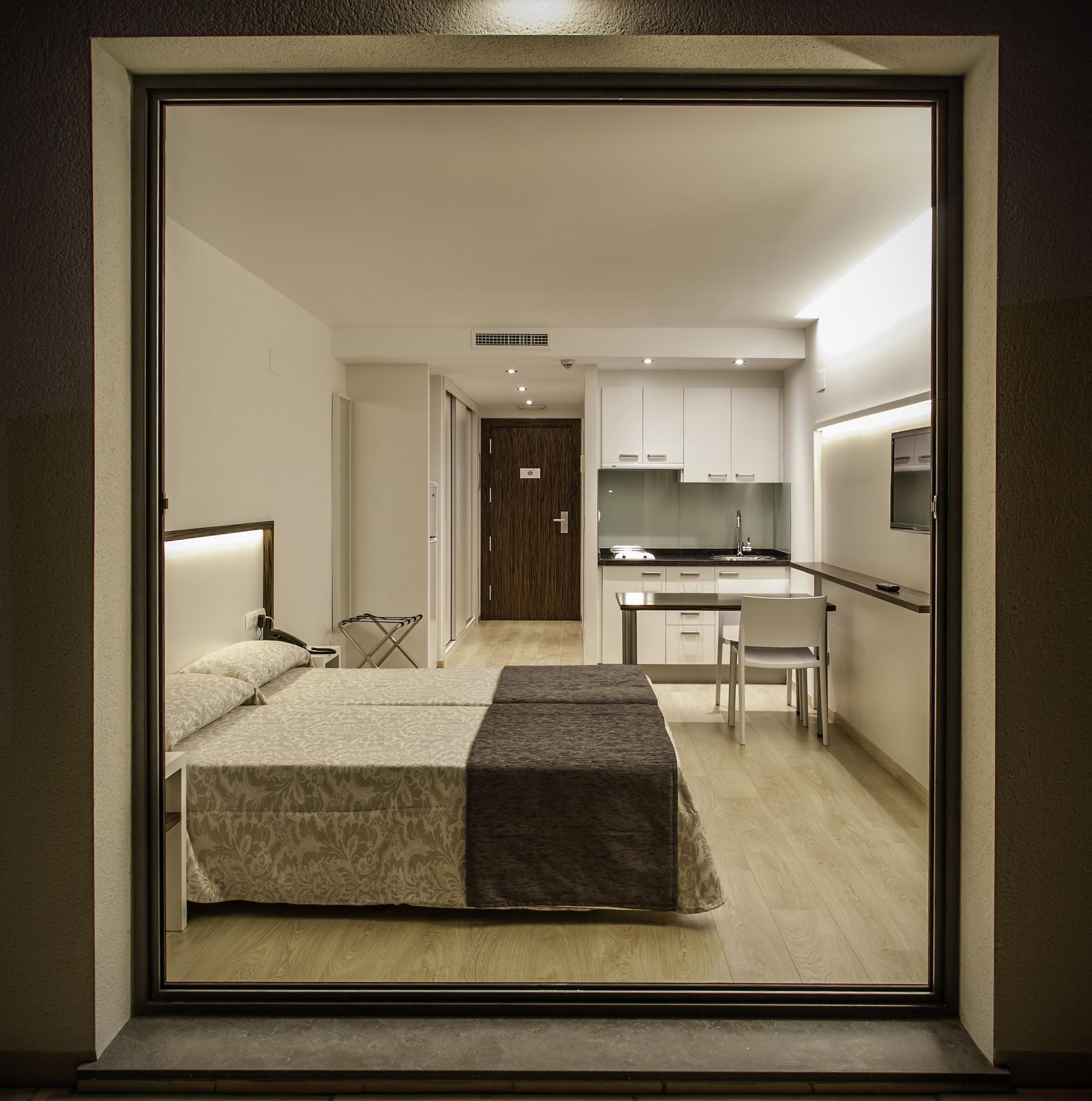 Aparthotel Playa Oliva Buitenkant foto