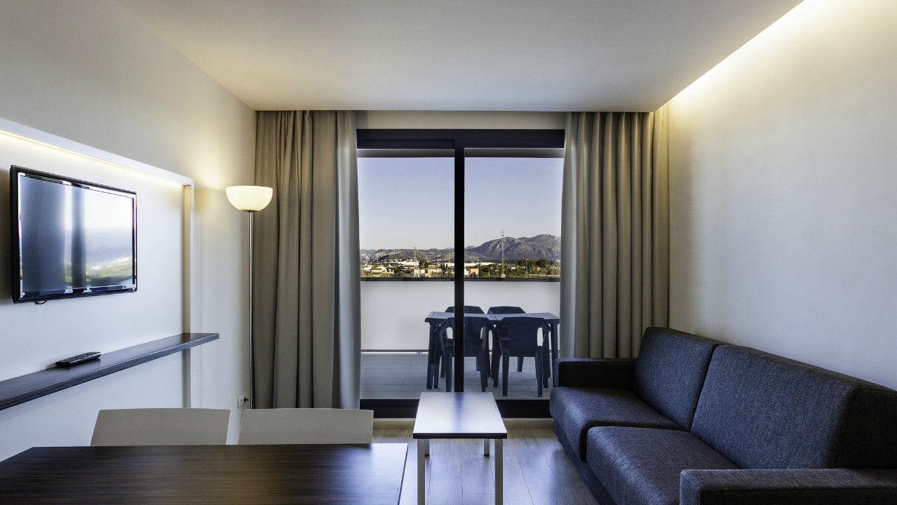 Aparthotel Playa Oliva Buitenkant foto