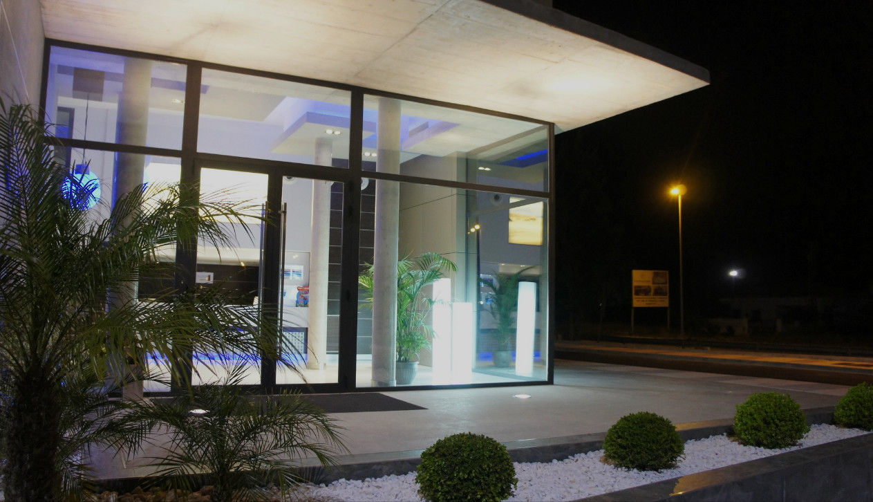Aparthotel Playa Oliva Buitenkant foto