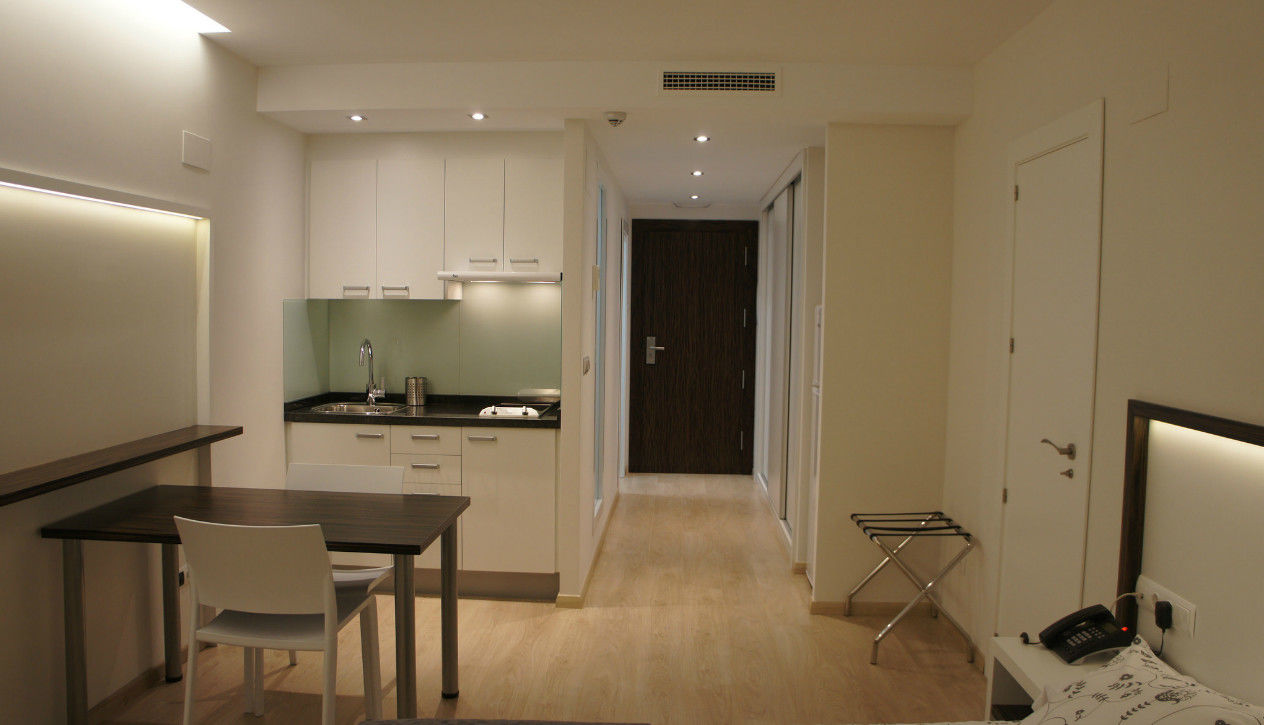 Aparthotel Playa Oliva Buitenkant foto