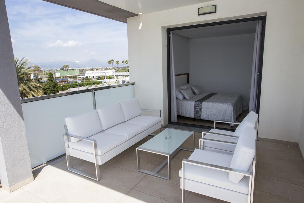 Aparthotel Playa Oliva Buitenkant foto