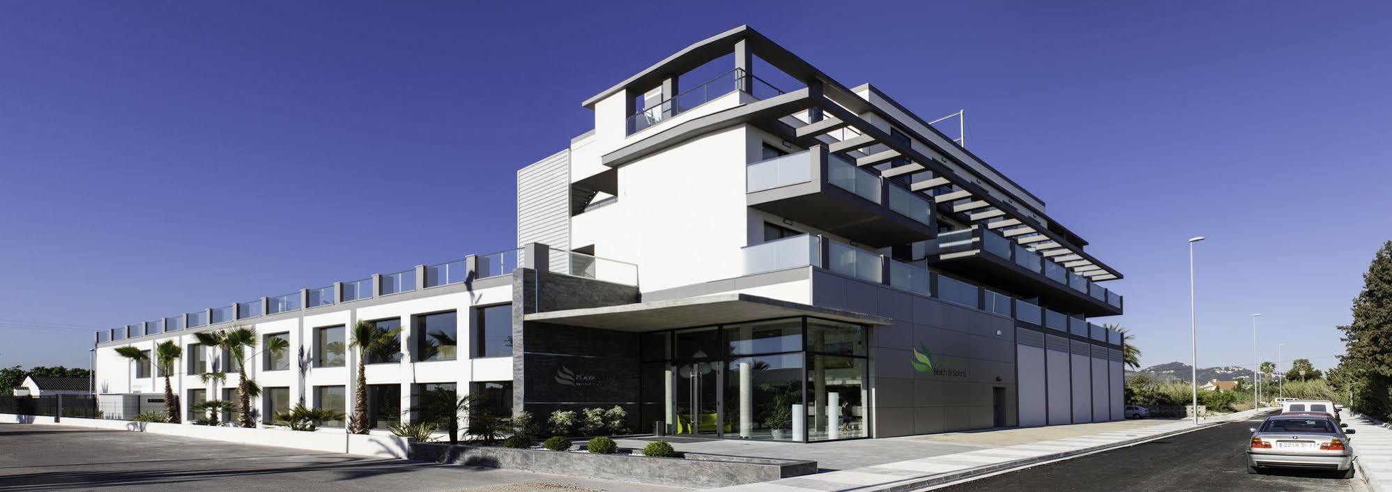 Aparthotel Playa Oliva Buitenkant foto